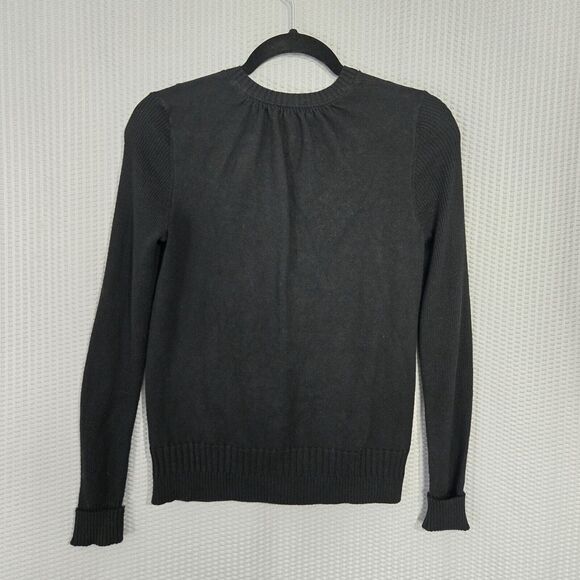 Victorias Secret Womens Black Asymmetrical Full Zip Jacket Size S/P Essential - Picture 2 of 6